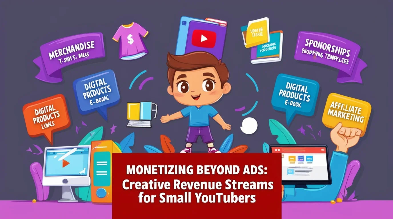 Monetizing Beyond Ads Creative Revenue Streams for Small YouTubers